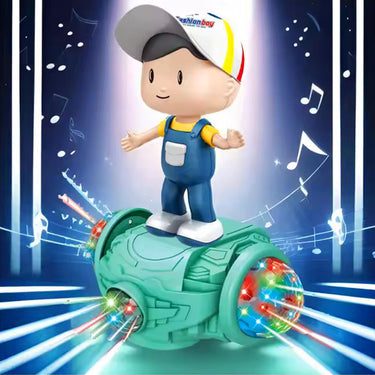 360 DEGREE ROTATING MUSICAL DANCING FASHION BOY WITH 5D LIGHT